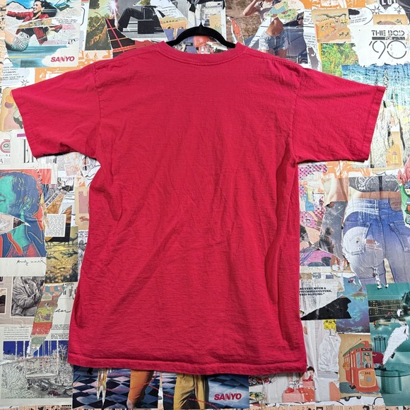 Vintage Calhoun Warhawks Athletics Red T-Shirt‎ XL Tennessee River - Picture 7 of 8